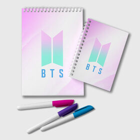 Блокнот с принтом BTS БТС в Ухте, 100% бумага | 48 листов, плотность листов — 60 г/м2, плотность картонной обложки — 250 г/м2. Листы скреплены удобной пружинной спиралью. Цвет линий — светло-серый
 | army | bts | jimin | jin | jungkook | k pop | kpop | music | pop | rm | suga | альбом | армия | бтс | ви | группа | джей | джонгук | иеы | к поп | кавай | корея | кпоп | музыка | поп | сюга | хоуп | чимин | чин | шуга