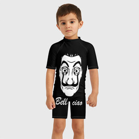 Детский купальный костюм 3D Bella Ciao (Z): в Ухте, Полиэстер 85%, Спандекс 15% | застежка на молнии на спине | bella ciao | ciao | el profesor | la casa de papel | netflix | profesor | resistencia | берлин | бумажный дом | лиссабон | профессор | сальва | токио