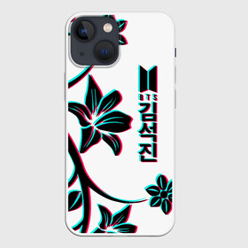Чехол для iPhone 13 mini с принтом BTS в Ухте,  |  | bangtan | bighit | boy | fake love | j hope | jimin | jin | jungkook | korea | kpop | live | luv | mic drop | rm | suga | v | with | бтс | кей | поп