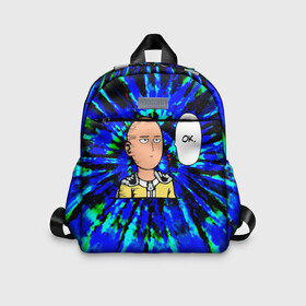 Детский рюкзак 3D САЙТАМА: в Ухте, 100% полиэстер | лямки с регулируемой длиной, сверху петелька, чтобы рюкзак можно было повесить на вешалку. Основное отделение закрывается на молнию, как и внешний карман. Внутри дополнительный карман. По бокам два дополнительных кармашка | anime | okay | one punch man | аниме | ван панч мен | ванпанчмен | ок