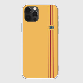 Чехол для iPhone 12 Pro Max с принтом BARCELONA 1899 в Ухте, Силикон |  | barcelona | champions | fc | fc barcelona 20 21 | fcb | football club | league | lionel | messi | spain | sport | барселона | испания | лига | лионель | месси | спортивные | униформа | фирменые цвета | фк | футбольный клуб | чемпионов