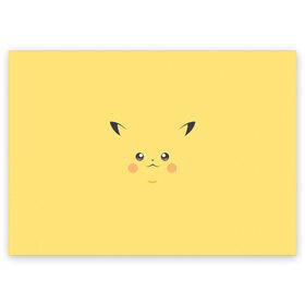 Поздравительная открытка с принтом Пика-Пика!? в Ухте, 100% бумага | плотность бумаги 280 г/м2, матовая, на обратной стороне линовка и место для марки
 | Тематика изображения на принте: picabu | pika pika | pikachu | pikapika | пикачу | пикачу2020 | потерялся
