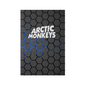 Обложка для паспорта матовая кожа с принтом ARCTIC MONKEYS в Ухте, натуральная матовая кожа | размер 19,3 х 13,7 см; прозрачные пластиковые крепления | alex turner | arctic monkeys | rock | алекс тернер | арктик манкис | рок