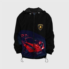 Детская куртка 3D с принтом Lamborghini Diverso в Ухте, 100% полиэстер | застежка — молния, подол и капюшон оформлены резинкой с фиксаторами, по бокам — два кармана без застежек, один потайной карман на груди, плотность верхнего слоя — 90 г/м2; плотность флисового подклада — 260 г/м2 | Тематика изображения на принте: bolide | car | italy | lamborghini | motorsport | power.prestige | автомобиль | автоспорт | болид | италия | ламборгини | мощь | престиж