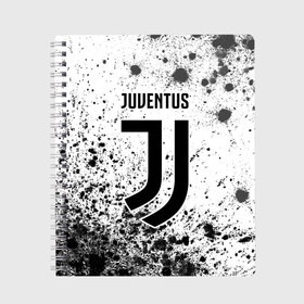 Тетрадь с принтом JUVENTUS / ЮВЕНТУС в Ухте, 100% бумага | 48 листов, плотность листов — 60 г/м2, плотность картонной обложки — 250 г/м2. Листы скреплены сбоку удобной пружинной спиралью. Уголки страниц и обложки скругленные. Цвет линий — светло-серый
 | Тематика изображения на принте: ball | club | dtynec | foot | football | italy | juventus | logo | ronaldo | sport | team | дибала | италия | клуб | лого | логотип | логотипы | огмутегы | роналдо | сборная | символ | символы | спорт | форма | футбол | футболист | футболисту | 