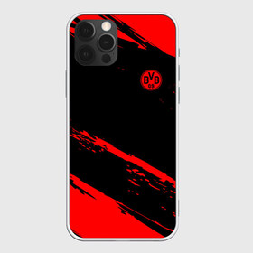 Чехол для iPhone 12 Pro Max с принтом FC Borussia в Ухте, Силикон |  | Тематика изображения на принте: football | germany | sancho dortmund | soccer | бавария | боруссия | дортмунд | лига чемпионов | псж | футбол | холанд | эрлинг холанд