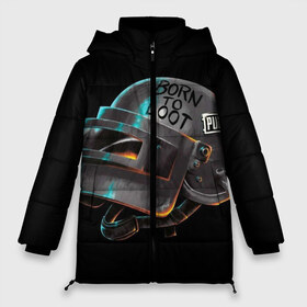 Женская зимняя куртка 3D с принтом Шлем PUBG в Ухте, верх — 100% полиэстер; подкладка — 100% полиэстер; утеплитель — 100% полиэстер | длина ниже бедра, силуэт Оверсайз. Есть воротник-стойка, отстегивающийся капюшон и ветрозащитная планка. 

Боковые карманы с листочкой на кнопках и внутренний карман на молнии | pubg | топ 1 | шлем