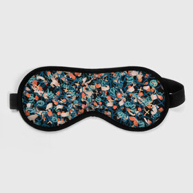 Маска для сна 3D Линии в пространстве: в Ухте, внешний слой — 100% полиэфир, внутренний слой — 100% хлопок, между ними — поролон |  | brushstroke | lines | paint | импрессионизм | краски | линии | мазки | потерялся | экспрессионизм