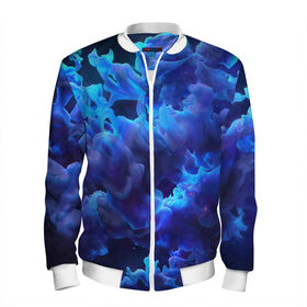Мужской бомбер 3D с принтом Vaporwave в Ухте, 100% полиэстер | застегивается на молнию, по бокам два кармана без застежек, по низу бомбера и на воротнике - эластичная резинка | geometry | kaleidoscope | pattern | polyscape | smoke | space | textures | tie dye | абстракт | вселенная | геометрия | города | дым | каледоскоп | космос | паттерн | полискейп | природа | тай дай | текстура | текстуры | хиппи | цвета