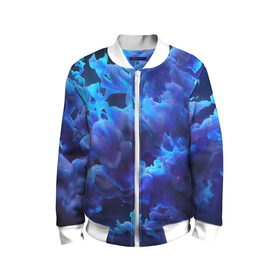 Детский бомбер 3D с принтом Vaporwave в Ухте, 100% полиэстер | застегивается на молнию, по бокам два кармана без застежек, мягкие манжеты, по низу бомбера и на воротнике — эластичная резинка | geometry | kaleidoscope | pattern | polyscape | smoke | space | textures | tie dye | абстракт | вселенная | геометрия | города | дым | каледоскоп | космос | паттерн | полискейп | природа | тай дай | текстура | текстуры | хиппи | цвета