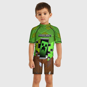 Детский купальный костюм 3D MINECRAFT: в Ухте, Полиэстер 85%, Спандекс 15% | застежка на молнии на спине | craft | creeper | dungeon | dungeons | earth | game | logo | mine | minecraft | minecraft dungeons | mobile | online | дунгеонс | земля | зомби | игра | крипер | лого | майкрафт | майнкрафт | онлайн | подземелье