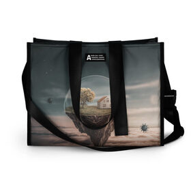 Сумка-шоппер 3D Самоизоляция: в Ухте, 100% полиэстер | застегивается на металлическую кнопку; внутренний карман застегивается на молнию. Стенки укреплены специальным мягким материалом, чтобы защитить содержимое от несильных ударов
 | 2020 | 2k20 | covid 19 | болезни | болезнь | вирус | вирусы | дом | изоляция | корид | коронавирус | коронавирусы | купол | простуда | самоизоляция