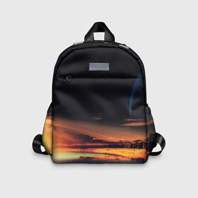 Детский рюкзак 3D с принтом Марс в Ухте, 100% полиэстер | лямки с регулируемой длиной, сверху петелька, чтобы рюкзак можно было повесить на вешалку. Основное отделение закрывается на молнию, как и внешний карман. Внутри дополнительный карман. По бокам два дополнительных кармашка | Тематика изображения на принте: galaxy | nasa | nebula | space | star | абстракция | вселенная | галактика | звезда | звезды | космический | наса | планеты