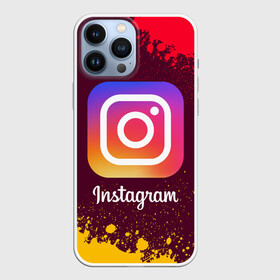 Чехол для iPhone 13 Pro Max с принтом INSTAGRAM   ИНСТАГРАМ в Ухте,  |  | Тематика изображения на принте: app | gram | gramm | insta | instagram | instagramm | likee | logo | reels | tik | tiktok | tok | бобина | бобины | грам | грамм | инста | инстаграм | инстаграмм | лайки | лого | логотип | логотипы | приложение | символ | символы | тик | т