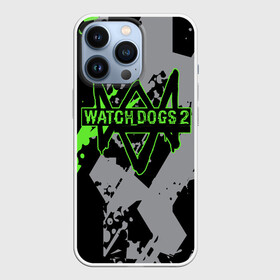 Чехол для iPhone 13 Pro с принтом WATCH DOGS в Ухте,  |  | Тематика изображения на принте: hack | killer | legion | review | walkthrough | watch dogs 2 | ватч | догс | иллинойс | мститель | ниндзя | сторожевые псы | фрост | хакер | черный | чикаго | штат | эйден пирс