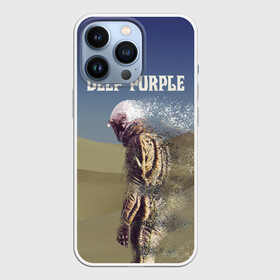 Чехол для iPhone 13 Pro с принтом Deep Purple Whoosh в Ухте,  |  | Тематика изображения на принте: 2020 | cover | deep | desert | hard | logo | metal | moon | music | new album | purple | rock | whoosh | дип | космонавт | легендарная | легендарный | лого | луна | метал | музыка | новый альбом | обложка | пепл | перпл | пустыня | рок | т