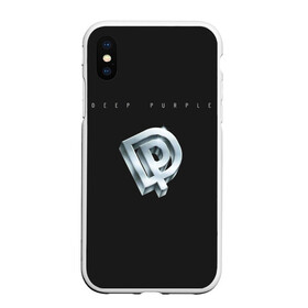 Чехол для iPhone XS Max матовый с принтом Deep Purple в Ухте, Силикон | Область печати: задняя сторона чехла, без боковых панелей | album | deep | hard | metal | purple | rock | альбом | британия | группа | метал | рок | хард | хеви