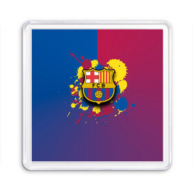 Магнит 55*55 с принтом Barcelona в Ухте, Пластик | Размер: 65*65 мм; Размер печати: 55*55 мм | Тематика изображения на принте: barcelona | barselona | futbol club | барса | барселона | лионель месси | люблю футбол | месси | сине гранатовые | фанат | фк барселона | форма | форма игроков | футбол | футбольный клуб | эмблема | эмблема клуба