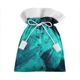 Подарочный 3D мешок с принтом Кристаллы в Ухте, 100% полиэстер | Размер: 29*39 см | colors | yellow | брызги | краски | кристаллы | планета | разводы красок | синие