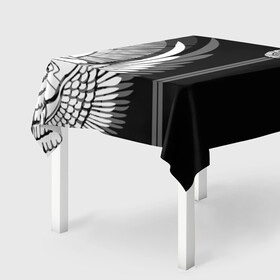 Скатерть 3D с принтом Узбекистан в Ухте, 100% полиэстер (ткань не мнется и не растягивается) | Размер: 150*150 см | Тематика изображения на принте: coat of arms | cotton | crescent | eagle | ears | flag | republic | stars | sun | uzbekistan | герб | звезды | колосья | орел | полумесяц | республика | солнце | узбекистан | флаг | хлопок