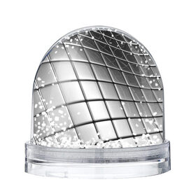 Снежный шар с принтом Cell в Ухте, Пластик | Изображение внутри шара печатается на глянцевой фотобумаге с двух сторон | cell | fashion | metal | pattern | клетка | металл | мода | узор