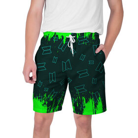 Мужские шорты 3D с принтом BTS / БТС в Ухте,  полиэстер 100% | прямой крой, два кармана без застежек по бокам. Мягкая трикотажная резинка на поясе, внутри которой широкие завязки. Длина чуть выше колен | army | bts | jimin | jin | jungkook | k pop | kpop | music | pop | rm | suga | альбом | армия | бтс | ви | группа | джей | джонгук | иеы | к поп | кавай | корея | кпоп | музыка | поп | сюга | хоуп | чимин | чин | шуга