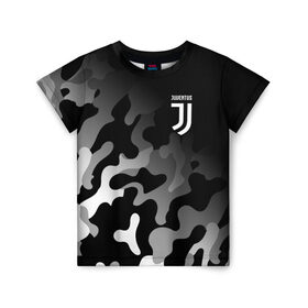 Детская футболка 3D с принтом JUVENTUS / ЮВЕНТУС в Ухте, 100% гипоаллергенный полиэфир | прямой крой, круглый вырез горловины, длина до линии бедер, чуть спущенное плечо, ткань немного тянется | ball | club | dtynec | foot | football | italy | juventus | logo | ronaldo | sport | team | дибала | италия | клуб | лого | логотип | логотипы | огмутегы | роналдо | сборная | символ | символы | спорт | форма | футбол | футболист | футболисту | 