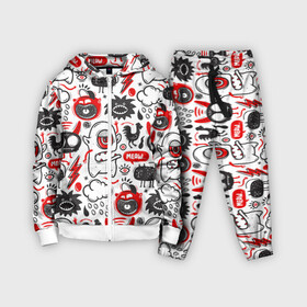 Детский костюм 3D с принтом Pop art в Ухте,  |  | painting | pop art | psy | style | арт | безумство | живопись | искусство | микс | поп