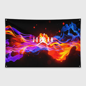 Флаг-баннер JORDAN: в Ухте, 100% полиэстер | размер 67 х 109 см, плотность ткани — 95 г/м2; по краям флага есть четыре люверса для крепления | basketball | jordan | michael | michael jordan | баскетбол | джордан | майкл | стиль
