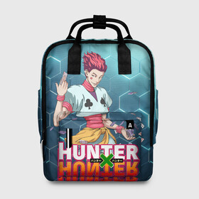 Женский рюкзак 3D Хисока Hunter x Hunter: в Ухте, 100% полиэстер | лямки с регулируемой длиной, сверху ручки, чтобы рюкзак нести как сумку. Основное отделение закрывается на молнию, как и внешний карман. Внутри два дополнительных кармана, один из которых закрывается на молнию. По бокам два дополнительных кармашка, куда поместится маленькая бутылочка
 | anime | hunter | hunter x hunter | zoldyck | аниме | зодиак | охотник | охотники | хисока
