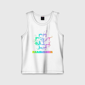 Детская майка хлопок с принтом RAMMSTEIN в Ухте,  |  | Тематика изображения на принте: amerika | art | germany | logo | rammstein | rock | till lindemann | арт | германия | группа | логотип | музыка | немецкая группа | немцы | песня | раммштайн | рамштайн | рок