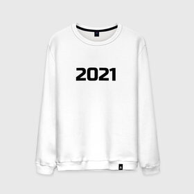 Мужской свитшот хлопок с принтом 2021 - новый год в Ухте, 100% хлопок |  | 