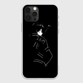 Чехол для iPhone 12 Pro Max с принтом Кирито в Ухте, Силикон |  | art | asuna | kazuto | kirito | online | sao | sword | yuuki | асуна | кадзуто | кирито | мастера | меча | мечник | онлайн | сао | черный | юки