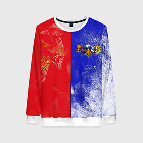 Женский свитшот 3D с принтом На самый вверх в Ухте, 100% полиэстер с мягким внутренним слоем | круглый вырез горловины, мягкая резинка на манжетах и поясе, свободная посадка по фигуре | Тематика изображения на принте: graffiti | speed | граффити | движение | скорость