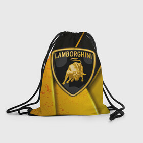 Рюкзак-мешок 3D с принтом  Lamborghini в Ухте, 100% полиэстер | плотность ткани — 200 г/м2, размер — 35 х 45 см; лямки — толстые шнурки, застежка на шнуровке, без карманов и подкладки | aventador | centenario | countach | lamborghini huracan | performante | sian | urus | veneno | ламба | ламборгини | ламборджини | челлендж