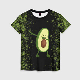 Женская футболка 3D с принтом Авокадо в Ухте, 100% полиэфир ( синтетическое хлопкоподобное полотно) | прямой крой, круглый вырез горловины, длина до линии бедер | авокадо | веган | еда блогеров | мемы | минимализм | прикольные картинки | прикольные надписи | растение | смешное авокадо | фрукт