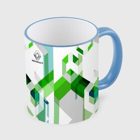 Кружка с полной запечаткой с принтом  Renault в Ухте, керамика | ёмкость 330 мл | auto | renault | sport | авто | автомобиль | автомобильные | бренд | марка | спорт