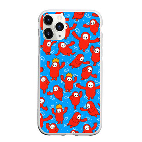 Чехол для iPhone 11 Pro матовый Fall guys red: в Ухте, Силикон |  | fal | fall | fall guys | guys | гайз | гайс | корона | фалл | фол