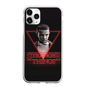 Чехол для iPhone 11 Pro Max матовый с принтом Очень странные дела в Ухте, Силикон |  | the stranger things | восьмидесятые | дастин хендерсон | майк уилер | монстр | монстры | оди | одиннадцать | очень странные дела | ретро | сериал | сериалы | ужасы | уилл байерс