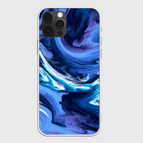 Чехол для iPhone 12 Pro Max с принтом Абстрактные волны в Ухте, Силикон |  | Тематика изображения на принте: абстракция | акрил | волны | градиент | тай дай