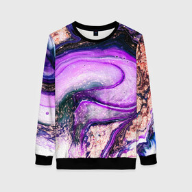 Женский свитшот 3D с принтом ПЛАЗМА в Ухте, 100% полиэстер с мягким внутренним слоем | круглый вырез горловины, мягкая резинка на манжетах и поясе, свободная посадка по фигуре | geometry | kaleidoscope | pattern | pilygon | polyscape | space | textures | tie dye | абстракт | вселенная | геометрия | города | каледоскоп | космос | паттерн | полигон | полискейп | природа | тай дай | текстура | текстуры | хиппи | цвета