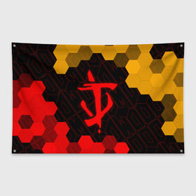 Флаг-баннер DOOM ДУМ: в Ухте, 100% полиэстер | размер 67 х 109 см, плотность ткани — 95 г/м2; по краям флага есть четыре люверса для крепления | bfg | brutal | doom | eternal | ethernal | game | games | logo | дум | игра | игры | лого | логотип | логотипы | символ | символы | этернал