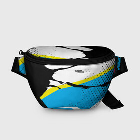 Поясная сумка 3D с принтом Forza Horizon в Ухте, 100% полиэстер | плотная ткань, ремень с регулируемой длиной, внутри несколько карманов для мелочей, основное отделение и карман с обратной стороны сумки застегиваются на молнию | fh4 | forza | games | horizon | playground | авто | гонки | горизонт | машины | сила | фестиваль | форза | хоризон