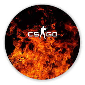 Коврик для мышки круглый с принтом COUNTER STRIKE в Ухте, резина и полиэстер | круглая форма, изображение наносится на всю лицевую часть | counter strike | cs go | global offensive | игра | игры | компьютерные | контер страйк | коунтер страйк | кс го | цс го