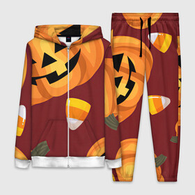 Женский костюм 3D Сладкие хэллоуин: в Ухте,  |  | арт | бардовый | красный | оранжевый | рисунок | сладости | сладость | тыква | тыквы