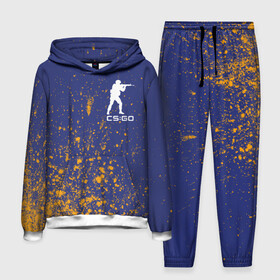 Мужской костюм 3D (с толстовкой) с принтом CS GO | КС ГО в Ухте,  |  | asiimov | counter | counter strike | counterstrike | cs go | cs:go | csgo | global | offensive | strike | гоу | каэс | контер | контр | контра | контрстрайк | кс го | кс:го | ксго | страйк | сы пщ