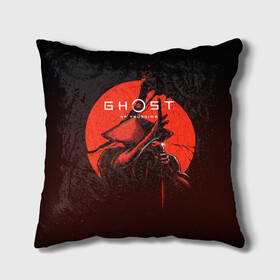 Подушка 3D с принтом Ghost of Tsushima в Ухте, наволочка – 100% полиэстер, наполнитель – холлофайбер (легкий наполнитель, не вызывает аллергию). | состоит из подушки и наволочки. Наволочка на молнии, легко снимается для стирки | Тематика изображения на принте: ghost of tsushima | воин | игра | катана | рисунок | самурай | человек