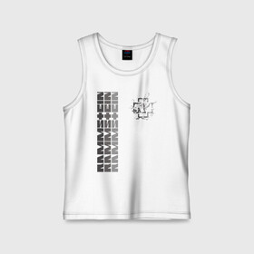 Детская майка хлопок с принтом RAMMSTEIN в Ухте,  |  | Тематика изображения на принте: amerika | art | germany | logo | rammstein | rock | till lindemann | арт | германия | группа | логотип | музыка | немецкая группа | немцы | песня | раммштайн | рамштайн | рок