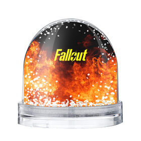Снежный шар с принтом FALLOUT / ФЭЛЛАУТ в Ухте, Пластик | Изображение внутри шара печатается на глянцевой фотобумаге с двух сторон | bethesda | bethesda game studios | fallout | fallout 4 | game | vault   tec | vault boy | игры | постапокалипсис | убежище 101