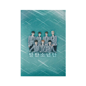 Обложка для паспорта матовая кожа BTS: в Ухте, натуральная матовая кожа | размер 19,3 х 13,7 см; прозрачные пластиковые крепления | bts | jungkook | rm | бойбенд | бтс | ви | джей хоуп | джонгук | сюга | чимин | чин